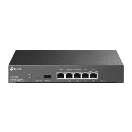 TP-Link SafeStream Gigabit Multi-WAN VPN Router - (ER7206)