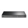 TP-Link JetStreamâ„¢ 48-Port Gigabit and 4-Port 10GE SFP+ L2+ Managed Switch with 48-Port PoE+, RJ45/Micro-USB Console Port, 5-Y