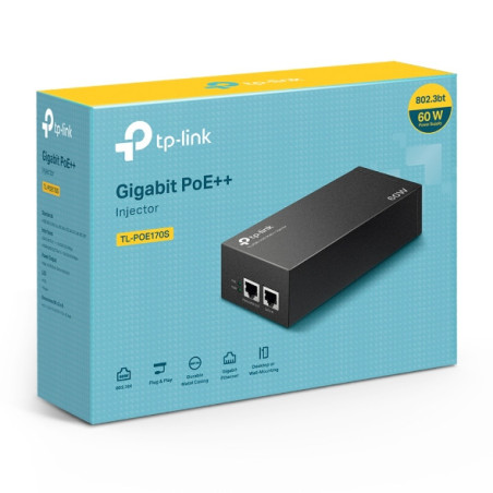 TP-Link PoE++ Injector Adapter-(TL-POE170S)
