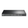 TP-Link JetStreamâ„¢ 24-Port Gigabit and 4-Port 10GE SFP+ L2+ Managed Switch with 24-Port PoE+,RJ45/Micro-USB Console Port, 5-Ye