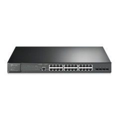 TP-Link JetStream (SG3428MP) 28-Port Gigabit L2+ Managed Switch with 24-Port PoE+, RJ45/Micro-USB Console Port, 5-Year WTY