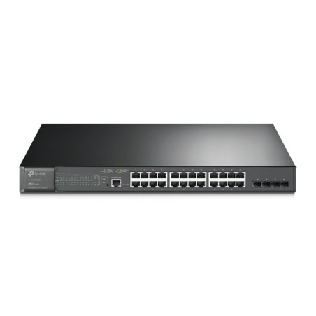 TP-Link JetStream (SG3428MP) 28-Port Gigabit L2+ Managed Switch with 24-Port PoE+, RJ45/Micro-USB Console Port, 5-Year WTY