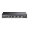 Omada Multi-Gigabit VPN Router
PORT: 2× 2.5G WAN/LAN RJ45 Port, 2× Gigabit SFP WAN/LAN Port, 8× Gigabit WAN/LAN RJ45 Ports, 1× U