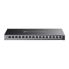 TP-Link JetStreamâ„¢  16-Port Gigabit Smart Switch with 8-Port PoE+ -(TL-SG2016P)