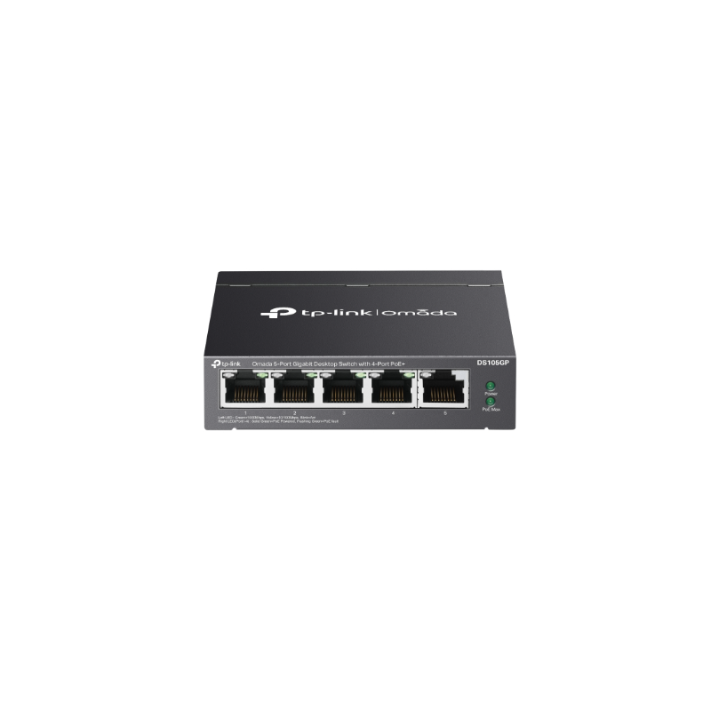 Omada 5-Port Gigabit Desktop Switch with  4-Port PoE+