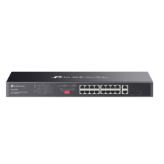 Omada 18-Port Gigabit Rackmount  Switch with 16-Port PoE+