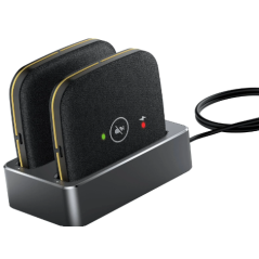 Yealink (CPW65-PKG) Wireless DECT Microphone, includes 2x CPW65, charging cradle and 1 x WDD60 USB dongle
