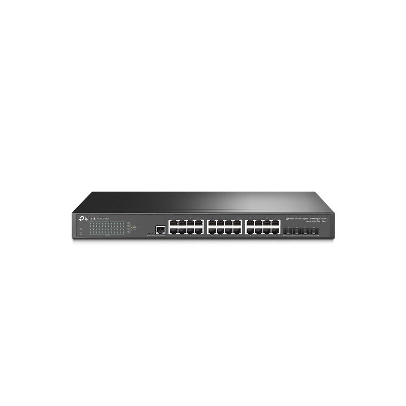 TP-LINK OMADA 24-PORT MANAGED GIGABIT L2+ SWITCH, SFP+(4), 5YR