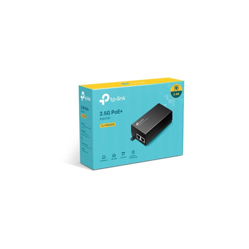 TP-Link 2.5G PoE+ Injector Adapter - (POE260S)