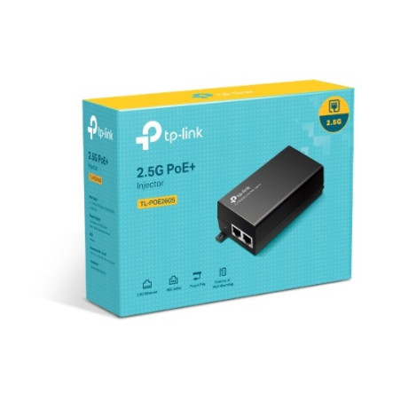 TP-Link 2.5G PoE+ Injector Adapter - (POE260S)