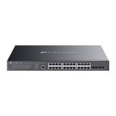 TP-LINK OMADA 24-PORT MANAGED GIGABIT L2+ SWITCH, POE+(16), POE++(8), SFP+(4), 5YR