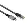 20M Black CAT6A SSTP/SFTP Cable