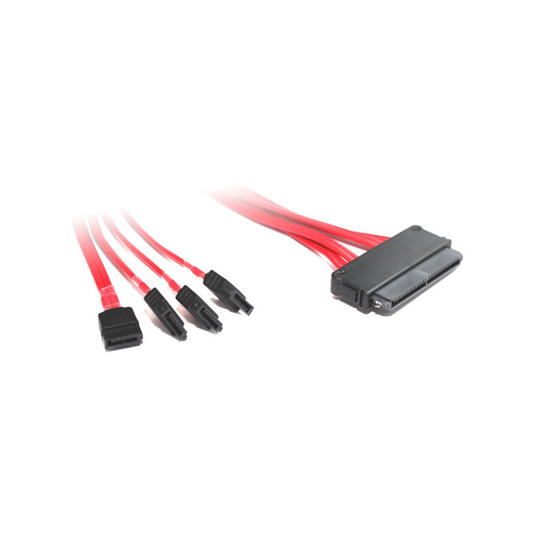 20CM PCIe 8Pin ( 6+2 ) Male to 2 x SATA 15Pin Male Cable