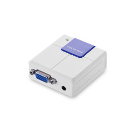 1M Wall To IEC C7 Power Cable in White