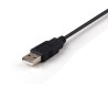 2M Wall To IEC C7 Power Cable in White