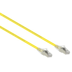 0.15M Slim CAT6 UTP Patch Cable LSZH in Green