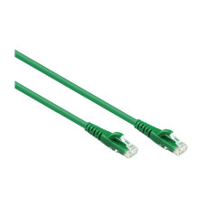 0.5M Slim CAT6 UTP Patch Cable LSZH in Green