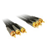 0.5M Slim CAT6 UTP Patch Cable LSZH in White
