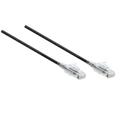 7.5M Slim CAT6 UTP Patch Cable LSZH in White
