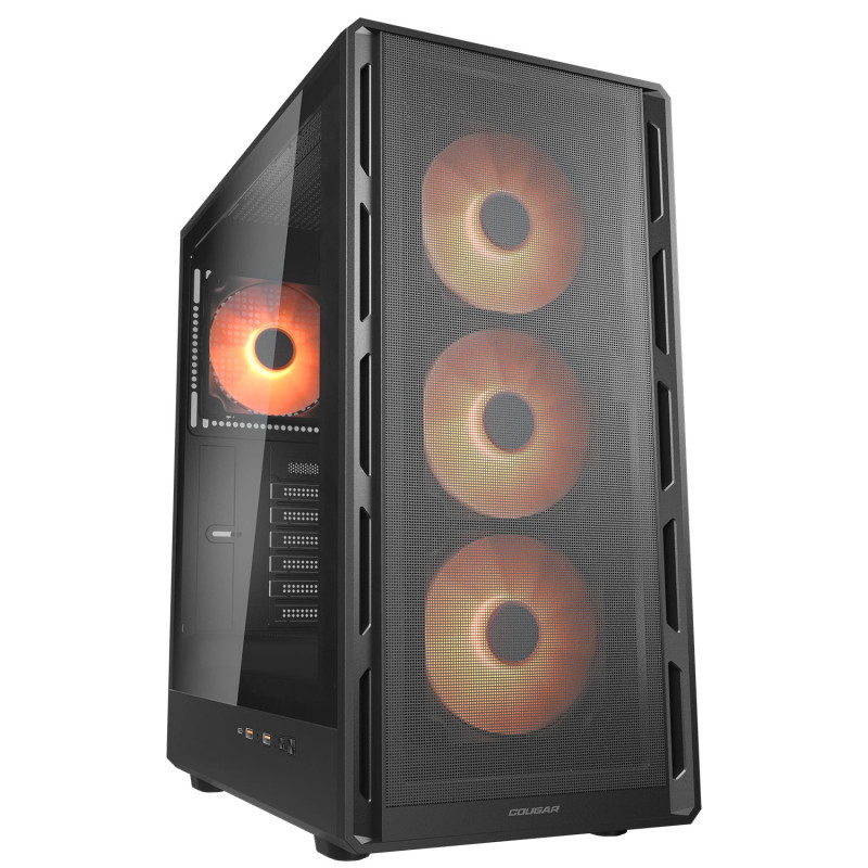Cougar AIRFACE PURE PRO BLACK ARGB ATX case 4x RGB Fans