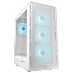 Cougar AIRFACE PURE PRO (WHITE) ARGB WHITE ATX case 4x RGB Fans