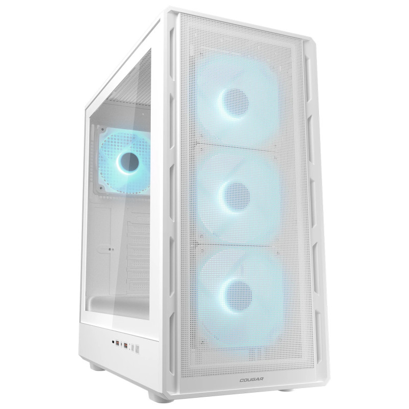Cougar AIRFACE PURE PRO (WHITE) ARGB WHITE ATX case 4x RGB Fans