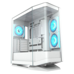 Cougar FV270 RGB WHITE Curve TG E-ATX Gaming Case