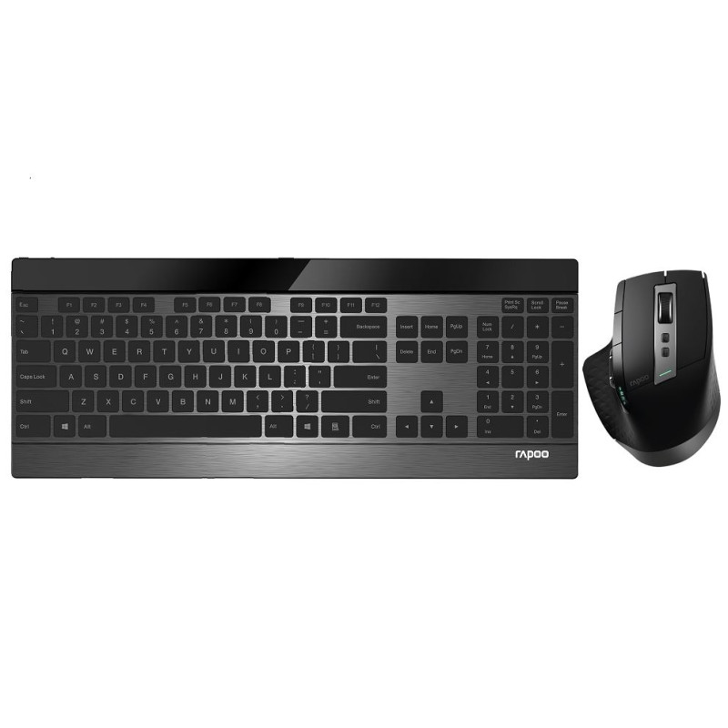 Rapoo 9900M Multi-Mode Wireless Keyboard & Mouse Combo