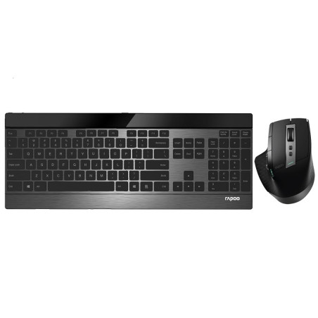 Rapoo 9900M Multi-Mode Wireless Keyboard & Mouse Combo