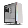 Thermaltake H200 RGB Tempered Glass Mid Tower Chassis White