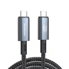 USB Type-C to USB Type-C Cable USB4 40Gbps 5A 240W PD3.1 8K@60Hz 1.5M