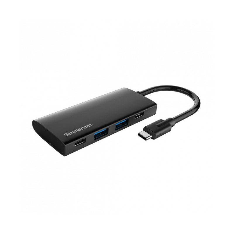 Simplecom CH382 USB 3.2 Gen 2 USB-C 4 Port 10Gbps Hub (2x USB-A and 2x USB-C)