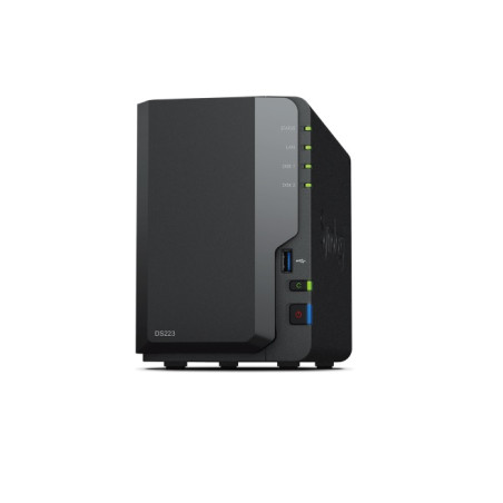 Synology DiskStation DS223 2-Bay Diskless NAS Realtek Quad-Core 2GB