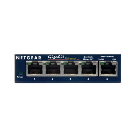 Netgear GS105 Prosafe 5 Port 10/100/1000 Gigabit Switch