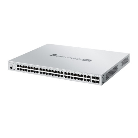 TP-LINK OMADA PRO 48-PORT MANAGED 10G L2+ SWITCH, POE+(48), SFP+(4), 1U, 5YR