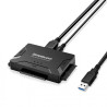Simplecom SA492 USB 3.0 to 2.5in - 3.5in - 5.25in SATA IDE Adapter with Power Supply