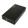 Simplecom SE325 Tool Free 3.5in SATA HDD to USB 3.0 Hard Drive Enclosure - Black Enclosure