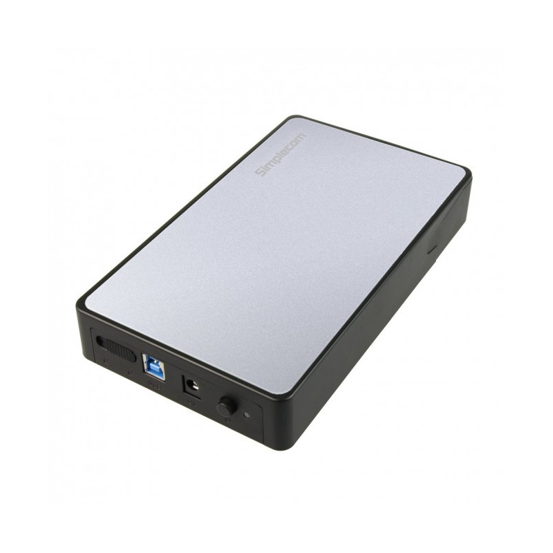  3.5" SATA Enclosure, USB 3.0, Tool-Free - Silver