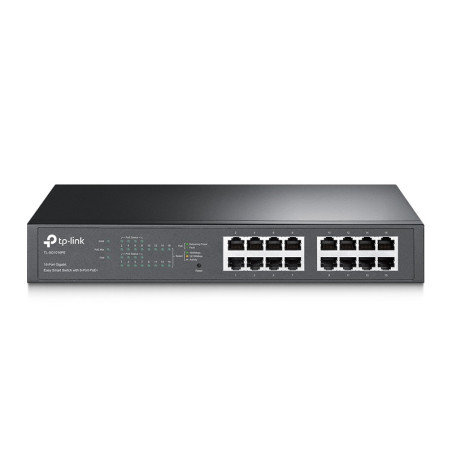 TP-Link TL-SG1016PE 16-Port Gigabit Desktop/Rackmount Switch PoE