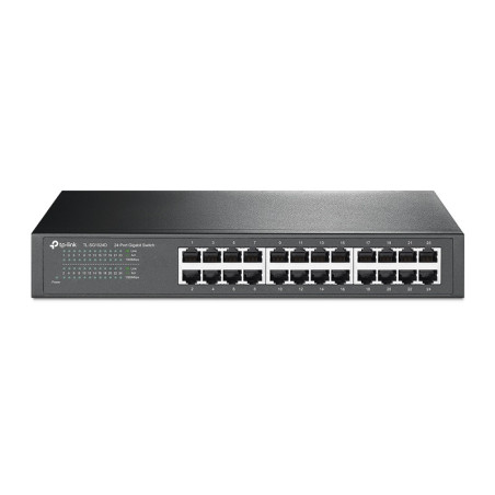 TP-Link 24 Port Gigabit Rackmount Switch 13-in Case no brackets