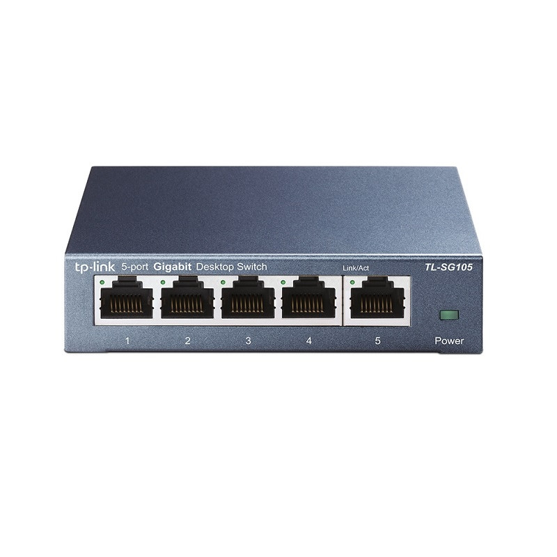 TP-Link TL-SG105 Steel housing 5-Port 10/100/1000Mbps Desktop Switch