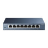 TP-Link TL-SG108 Steel Housing 8-Port 10/100/1000Mbps Desktop Switch
