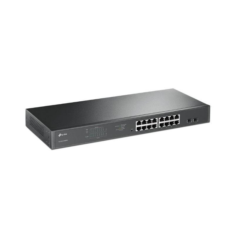 TP-Link TL-SG1218MPE JetStream 16-Port Gigabit Easy Smart PoE/PoE+ Switch