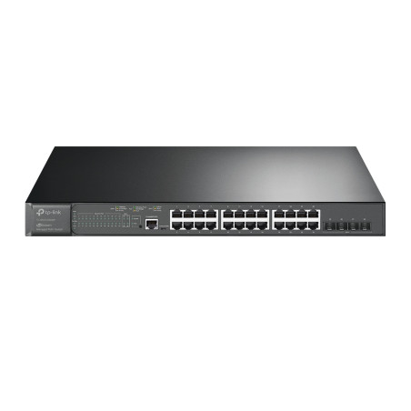 TP-Link TL-SG3428XMP JetStream 24-Port PoE+ Gigabit Switch with 4-Port 10GE SFP+