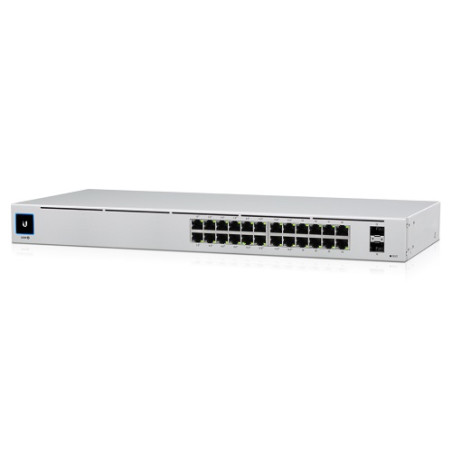 Ubiquiti UniFi Managed PoE+ 24 Port Gigabit Switch with 2 SFP Ports