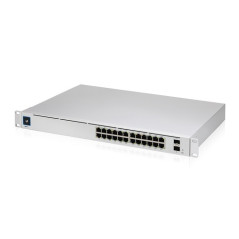 Ubiquiti UniFi Managed 24 Port Gigabit Switch with 802.3at PoE+ and 802.3bt PoE