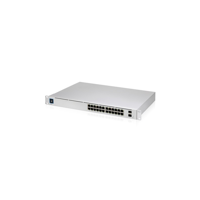 Ubiquiti UniFi Managed 24 Port Gigabit Switch with 802.3at PoE+ and 802.3bt PoE