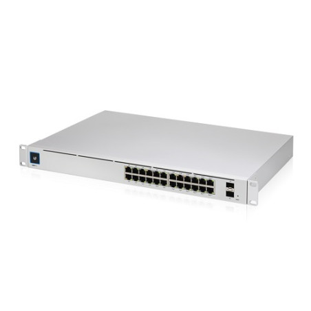 Ubiquiti UniFi Managed 24 Port Gigabit Switch with 802.3at PoE+ and 802.3bt PoE