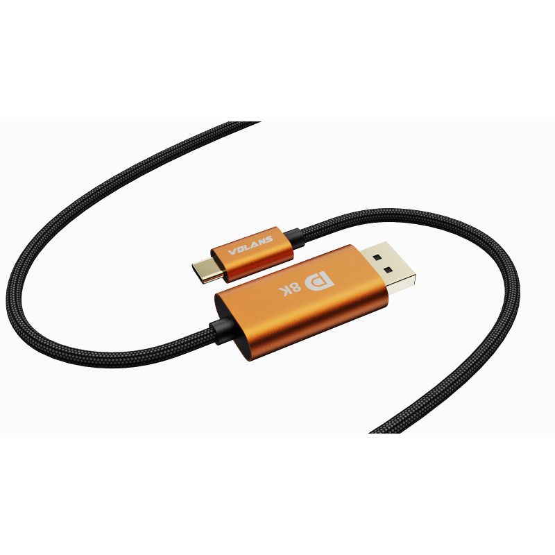VOL CAB USB-C-DP-V1.4-2M