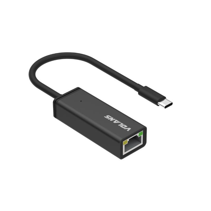 Volans VL-RJ45-C USB Type-C to RJ45 Gigabit Ethernet Adapter - Aluminium